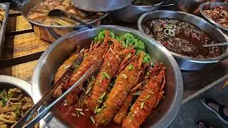 Lokasi menarik makanan laut di Kuching, Sarawak|Khalish79 Seafood, Telaga air