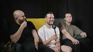 White Lies Interview with BBC Radio 6 Music's Chris Hawkins at The Piece Hall