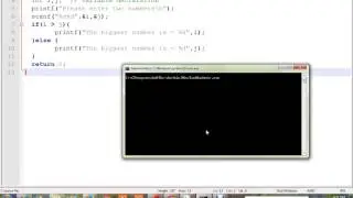 C PROGRAM TO FIND OUT  MAXIMUM OF  TWO NUMBERS DEMO