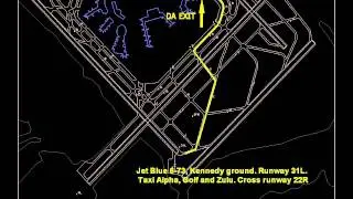 [Real ATC] New York-JFK KJFK (Ground) **RADAR SIMULATION**