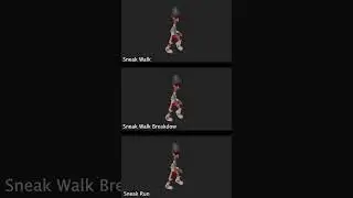 sneak Walk cycle animation #animation #3danimation #animationvideo #walkcycle #walkanimation