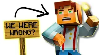 Did We Treat Minecraft Story Mode TOO Harshly?