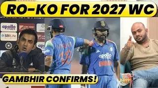 🔴GC MORNING UPDATE:2027 WC के लिए RO-KO को हरी झंडी, COACH ने मांगी माफ़ी, ASHES-AUS 2-0 LOADING...