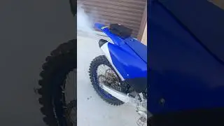 2024 YZ250 2 Stroke SMOKING #2024 #2stroke #dirtbike #yamaha #yz250