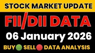 Fll/FPI AND DII Trading Activity on nse || FII AND DII BUY🟢 SELL🔴 DATA ANALYSIS ||&nbsp;#fiis&nbsp;#diis