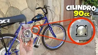 KIT CILINDRO 90 CILINDRADAS PARA BICICLETA MOTORIZADA *você sabia?*