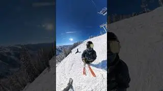 Pole planting at Highlands. #skiing #mountains #ski