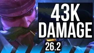 GRAVES vs AHRI (MID) | Electrocute, 43K damage | EUW Master | 26.2