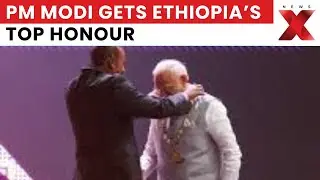 PM Modi Conferred Ethiopia&rsquo;s Highest Honour Nishan of Ethiopia in Addis Ababa