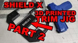 MAKING A HOLSTER FOR THE SHIELD X. PART 2: TRIM JIG