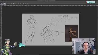 Figure warm up, viewer fan art
