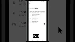Smart Lock kya hai🤔 yah phone ka nuksan hone se bacha sakta hai😔 #shortsvideo #youtubeshorts #shorts