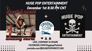 Amazing Maria  aka Big Rig Betty DROPS THE MIC on Huge Pop Entertainment #ovwwrestling #wow