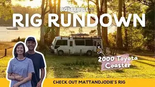Inside Our Toyota Coaster Bus Conversion | Full Van Tour + Off-Grid Setup