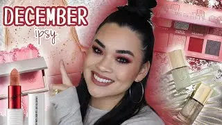 DECEMBER IPSY GLAM BAG PLUS 2021 UNBOXING AND TRY ON