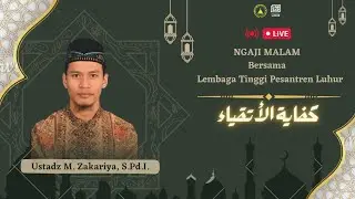 [LIVE] Pengajian Kitab Kifayatul Atqiya (Bait ke-86) bersama Ustadz Muhammad Zakaria