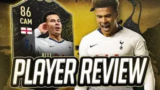THE DELSTROYER! 86 IF DELE ALLI PLAYER REVIEW! - FIFA 20 Ultimate Team