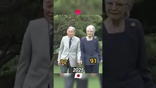 Emperor Akihito and Empress Michiko 🥀 #shorts #royalfamily #japan #edit #history