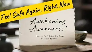 Why You Feel Unsafe & How to Regulate Your Nervous System: Awakening Awareness Series #4