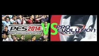 PES 2014 ОБЗОР. Сравнение с PES 2001