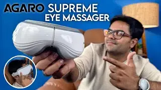 Обзор массажера для глаз Agaro Supreme 🔥🔥 Тепло + Вибрация + Музыка ⚡⚡