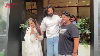 Bollywood&rsquo;s Cutest Duo, Riteish Deshmukh & #GeneliaDeshmukh spotted in Bandra spreading love vibes 🌟