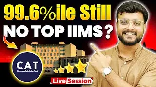 ❌99.6 Percentile in CAT But No IIM A, B, C Call? The Shocking Truth! #cat2025 #iimadmissions