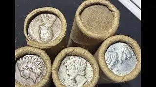 OLD PENNY ROLL GIVEAWAYS & COIN HUNT LIVE!