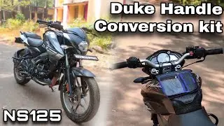 Ns125 Duke Handle Conversion Kit | Installation & Detailed | Comfortable | Look 🔥