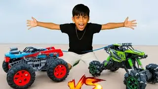 RC Cars High-Speed Crash Test 😱 | Road Battle Challenge!” #viral #comedy #challenge 