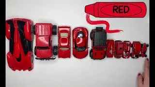 Learn to Count With Cars! | Musical Learning Videos With Baby Bandstand! | Baby & Toddler Learning