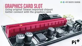 Pi+ (PiPlus&trade;) VER 009S PCIe Riser for Mining