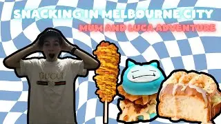 Snacking Through Melbourne City! | Luca And Mum Adventure. &lrm;@TakeTwoTwins&nbsp;