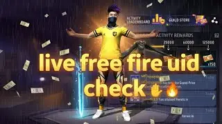 LIVE 🔥 Free Fire UID Check & Mystery Drop! | Pro Player Stats Reveal #freefirelive #freefire #gaming