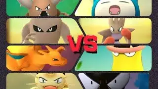 Pokémon GO Gym Battles Level 7 Gym Hitmonchan Hitmonlee Meowth Gastly & more