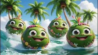Coconut Song for Kids 🌴 | Fun Nursery Rhyme & Sing Along