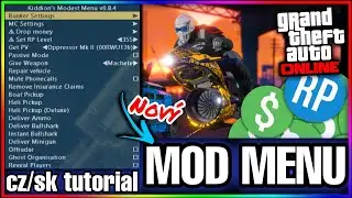 CHEATY DO GTA 5 ONLINE N&Aacute;VOD *NOV&Yacute;* | Jak st&aacute;hnout mod menu do GTA V | DROP PENĚZ A RP | GTA 5 CZ/SK