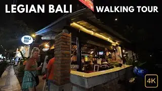 KUTA LEGIAN TONIGHT !! Night Walking Tour Garlic Lane & Melasti Street Legian Bali Today Update 2024