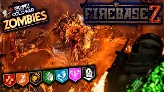 BLACK OPS COLD WAR ZOMBIES *FIREBASE Z* EASTER EGG COMPLETE!! (ENDING CUTSCENE)