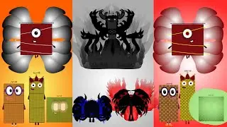 Numberblocks Band Re Take 1QND - 1SD vs Uncannyblocks Band Different Units