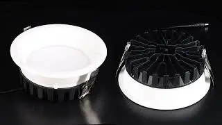 Commercial space lighting: tube lamp display