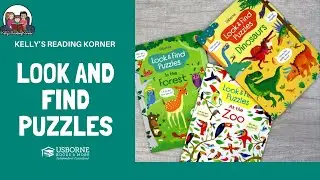 Usborne Books & More Spring 2021 New Titles: Look and Find Puzzles [Activity Books]
