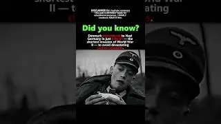 Fall asleep in Denmark and wake up in Germany! #ww2 #history