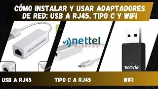 C&oacute;mo Instalar y Usar Adaptadores de Red: USB a RJ45, Tipo C y WiFi | Gu&iacute;a Completa y Recomendaciones