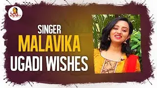 Singer Malavika Ugadi Special Wishes | Vanitha TV Ugadi Special