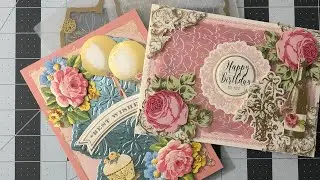 Anna Griffin Birthday Layers cut and emboss folders