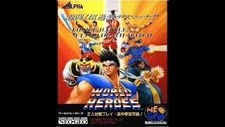 World Heroes Neo Geo AES - Hard Mode - via Framemeister + cabo Scart