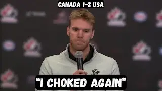 Connor McDavid Post Game Interview - Olympic Gold Medal Game - USA vs Canada
