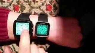 Remote controlling a Sony Smartwatch with an Omate TrueSmart