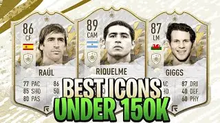 THE BEST CHEAP ICONS UNDER 150K! FIFA 22 ULTIMATE TEAM